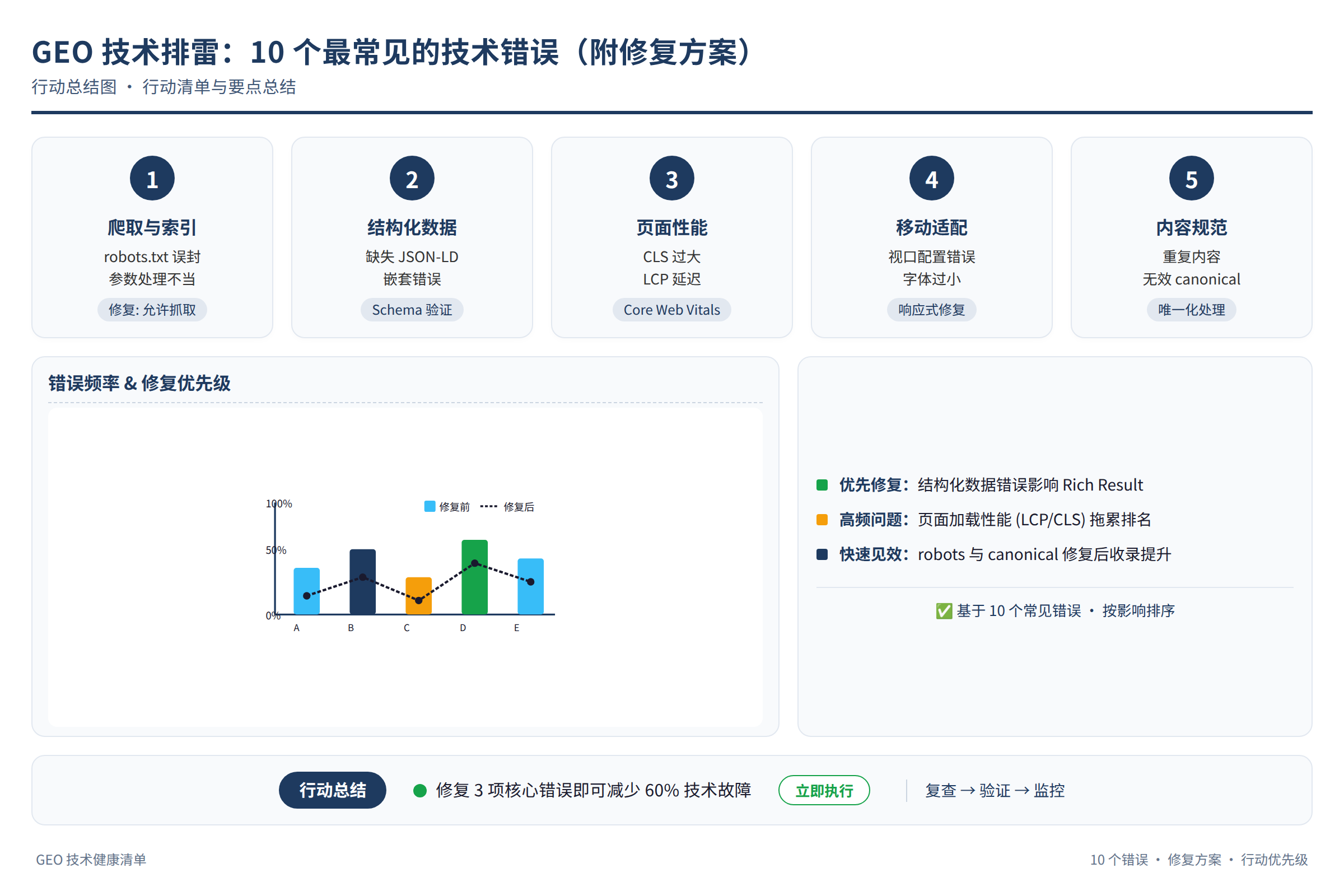 行动总结图:行动清单与要点总结